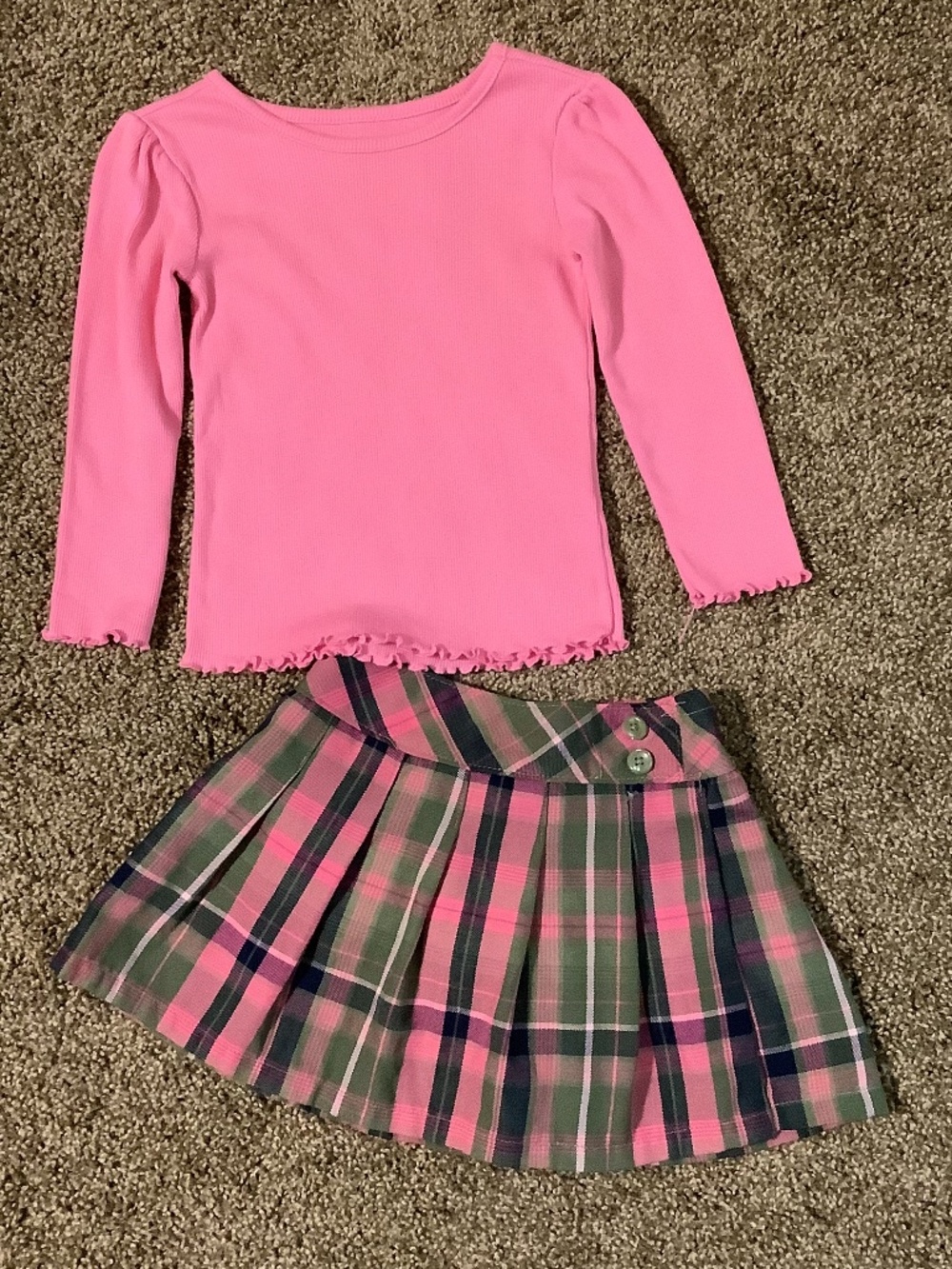3T Girls Garanimals Shirt and Skirt Set